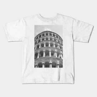 Pisa Tower in Italy Kids T-Shirt